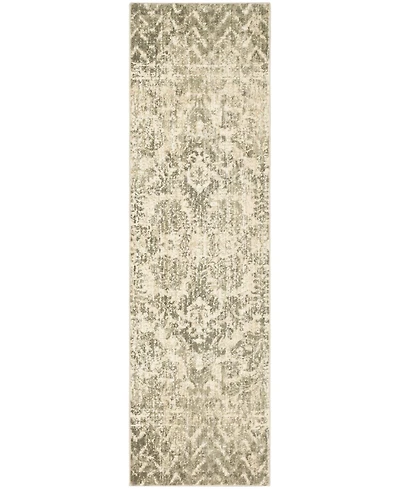 Closeout! Karastan Touchstone Le Jardin 2'4" x 7'10" Runner Area Rug