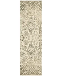Closeout! Karastan Touchstone Le Jardin 2'4" x 7'10" Runner Area Rug