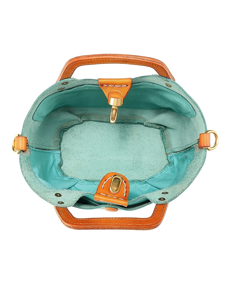 Old Trend Women's Genuine Leather Sprout Land Mini Tote Bag