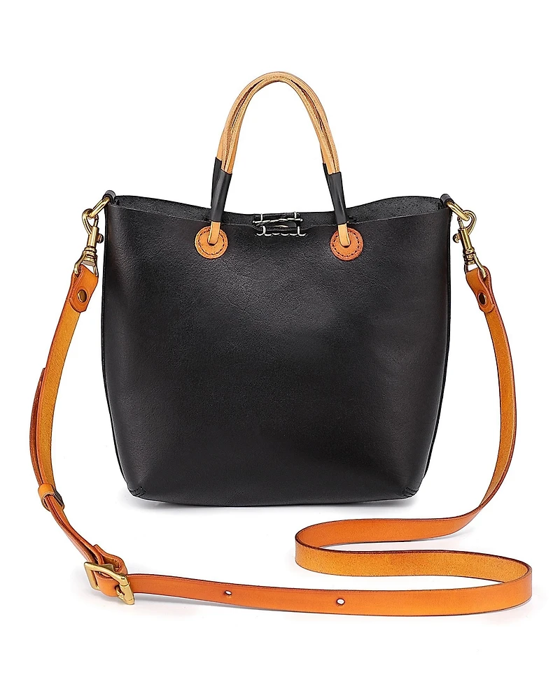 Old Trend Women's Genuine Leather Outwest Mini Tote Bag
