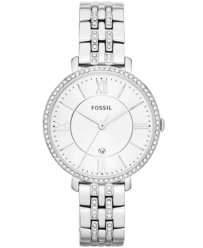 Fossil Women's Jacqueline Stainless Steel Bracelet Watch 36mm ES3545