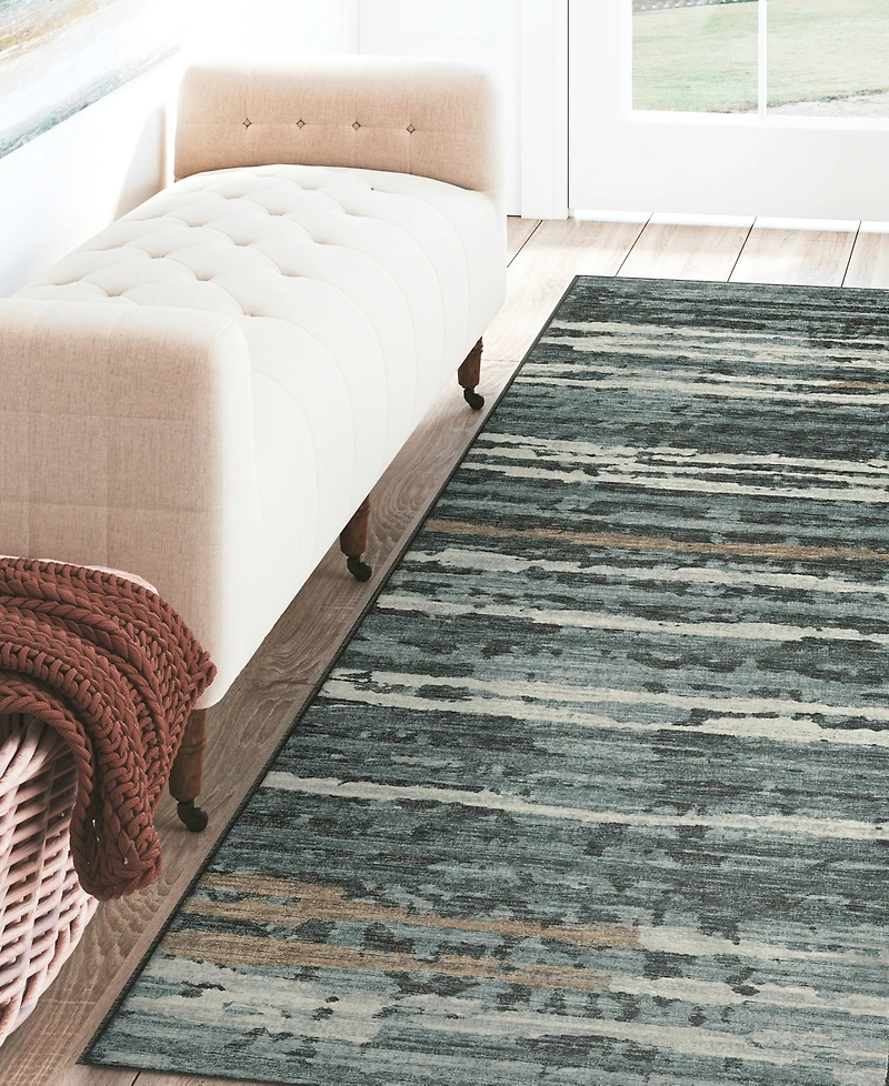 Dalyn Brisbane Washable BR4 2'3" x 7'6" Runner Area Rug