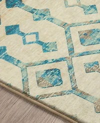 Dalyn Brisbane Washable BR8 2'3" x 7'6" Runner Area Rug