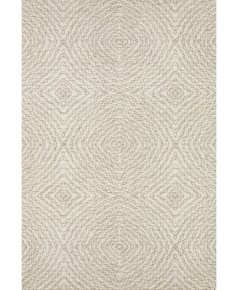 Dalyn Brisbane Washable BR3 5' x 7'6" Area Rug