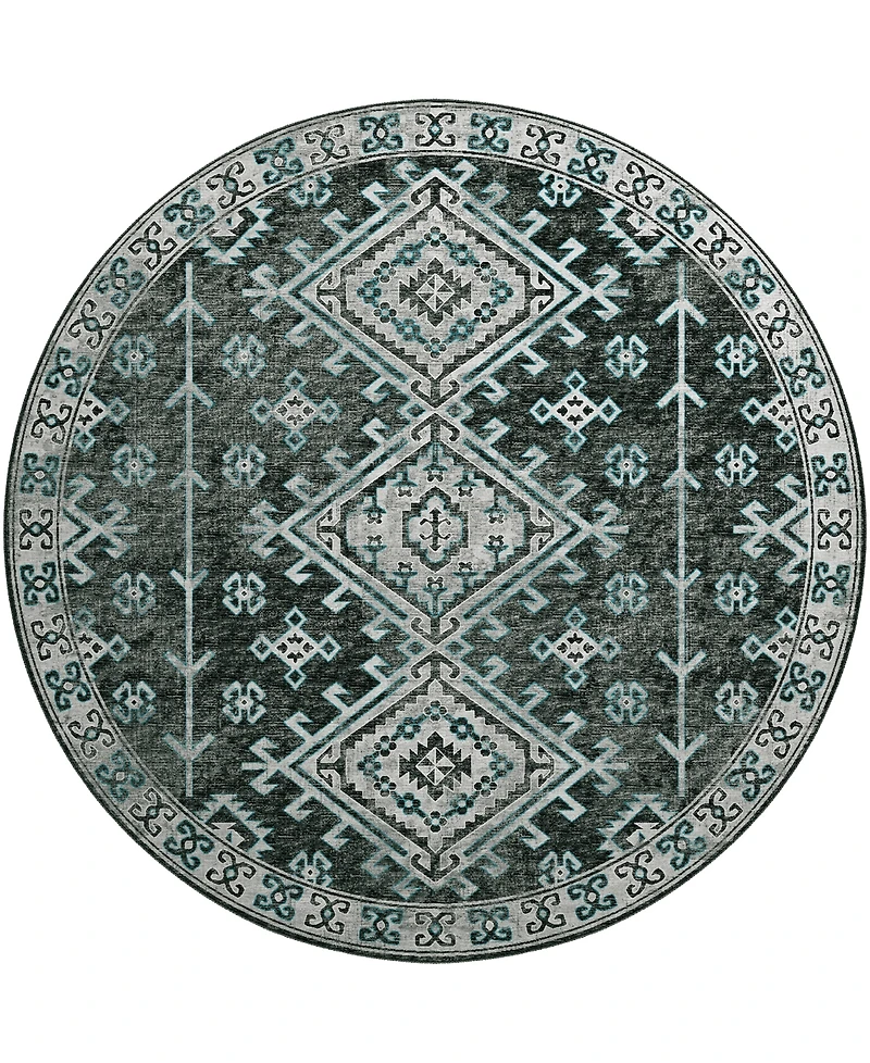 Dalyn Brisbane Washable BR2 8' x Round Area Rug