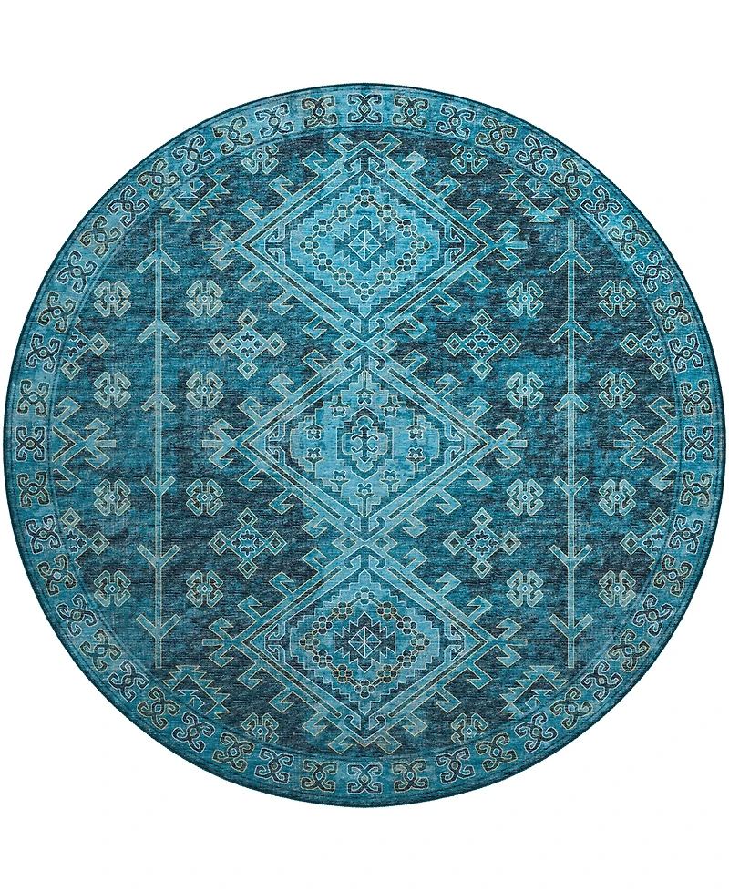 Dalyn Brisbane Washable BR2 8' x Round Area Rug