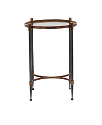 Iron Traditional Accent Table