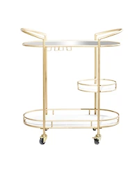 Metal Contemporary Bar Cart