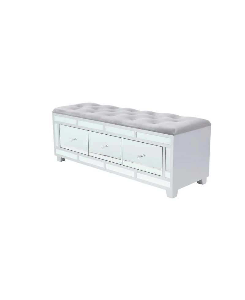 Medium-Density Fibreboard Glam Bench