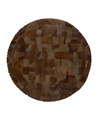 Teak Wood Contemporary Stool