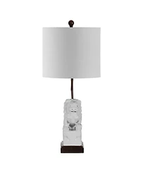 Guardian Lion Ceramic Classic Modern Led Table Lamp