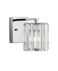 Coco Prism Vintage-like 1-Light Classic Glam Led Vanity Light