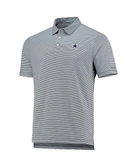 Men's Nike Golf Navy Dallas Cowboys Player Control Stripe Performance Polo Shirt