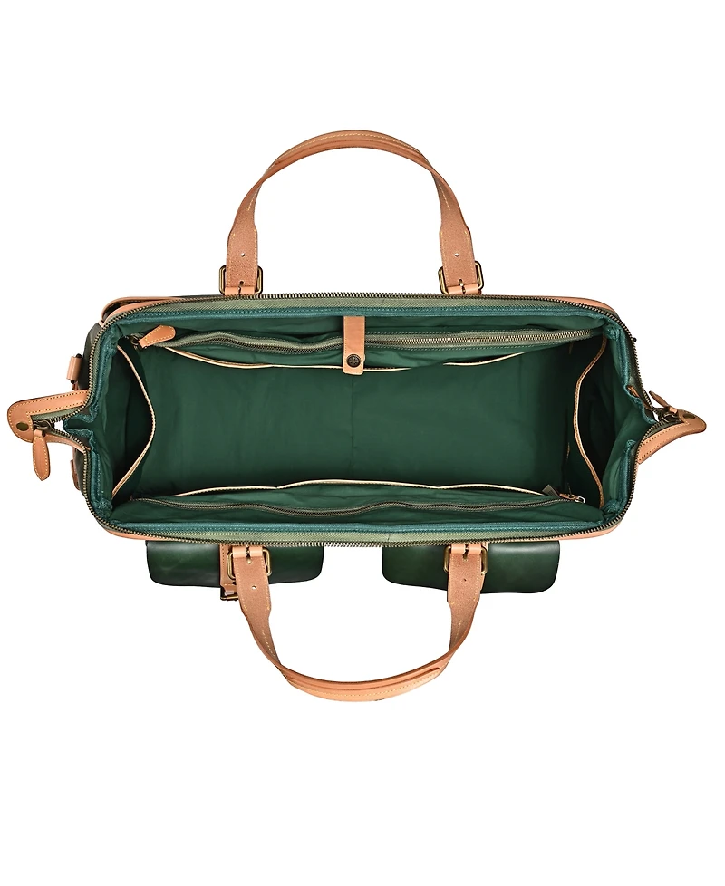 Old Trend Women's Waxed Cotton Canvas Speedwell Travel Bag