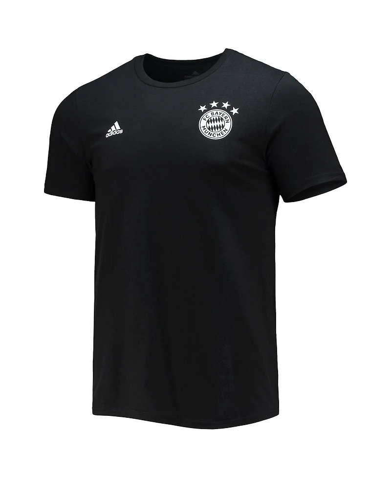 Men's adidas Serge Gnabry Black Bayern Munich Amplifier Name and Number T-shirt