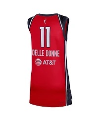 Unisex Nike Elena Delle Donne Red Washington Mystics 2021 Victory Player Jersey - Explorer Edition