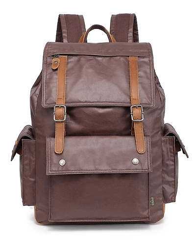Tsd Brand Urban Light Traveller Canvas Backpack