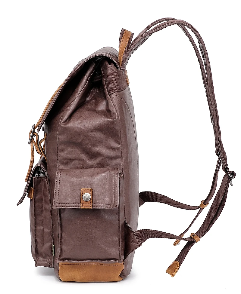 Tsd Brand Urban Light Traveller Canvas Backpack