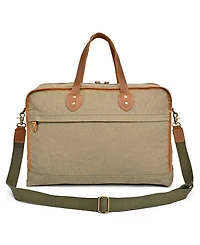 Tsd Brand Valley Oak Canvas Weekender Bag