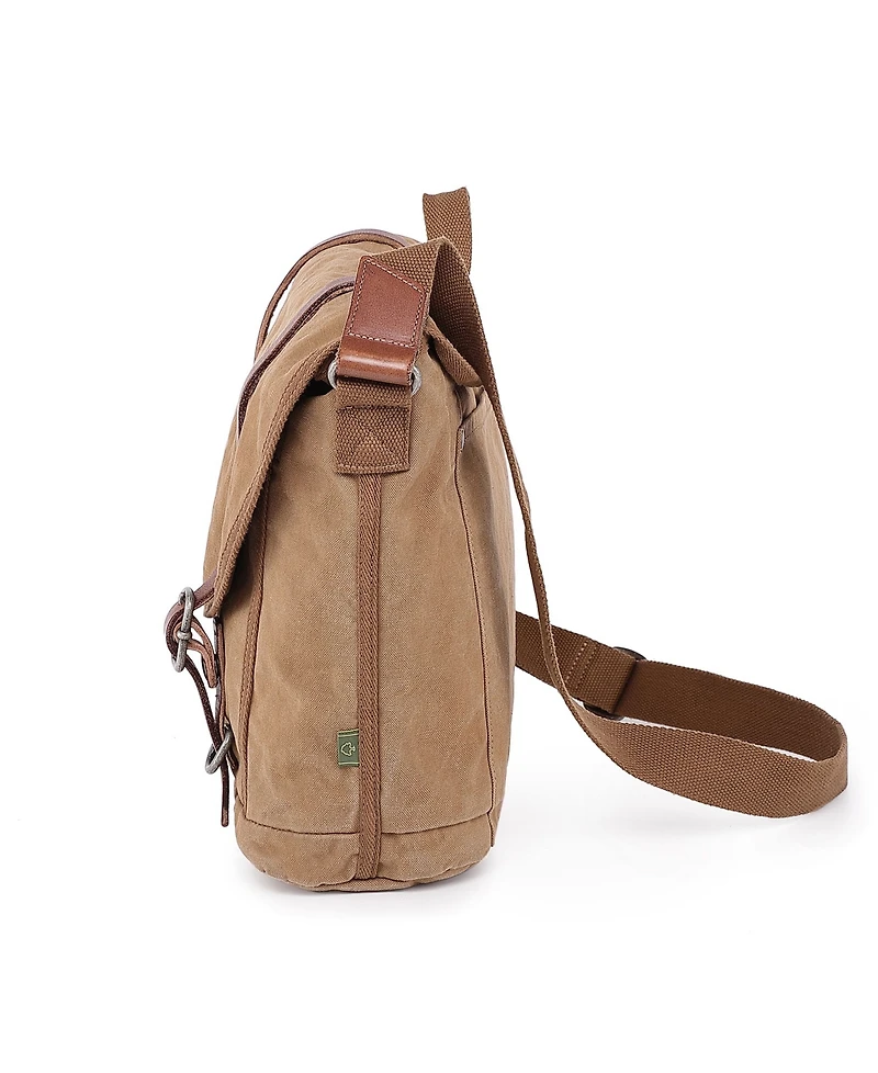 Tsd Brand Forest Canvas Messenger Bag