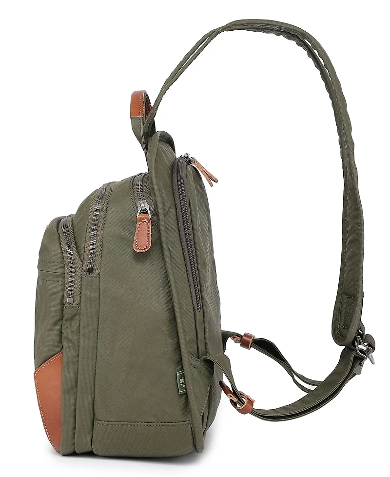 Tsd Brand Turtle Cove Canvas Backpack