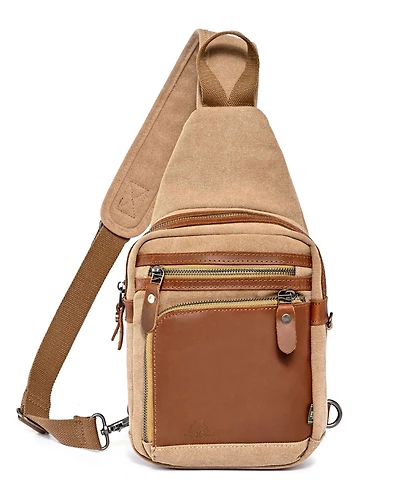 Tsd Brand Torreya Canvas Sling Bag
