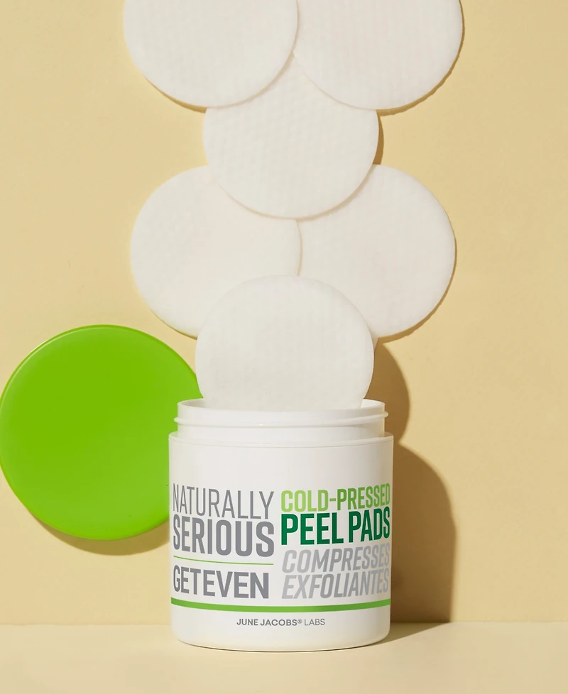 Naturally Serious Get Even Cold-Pressed Peel Pads