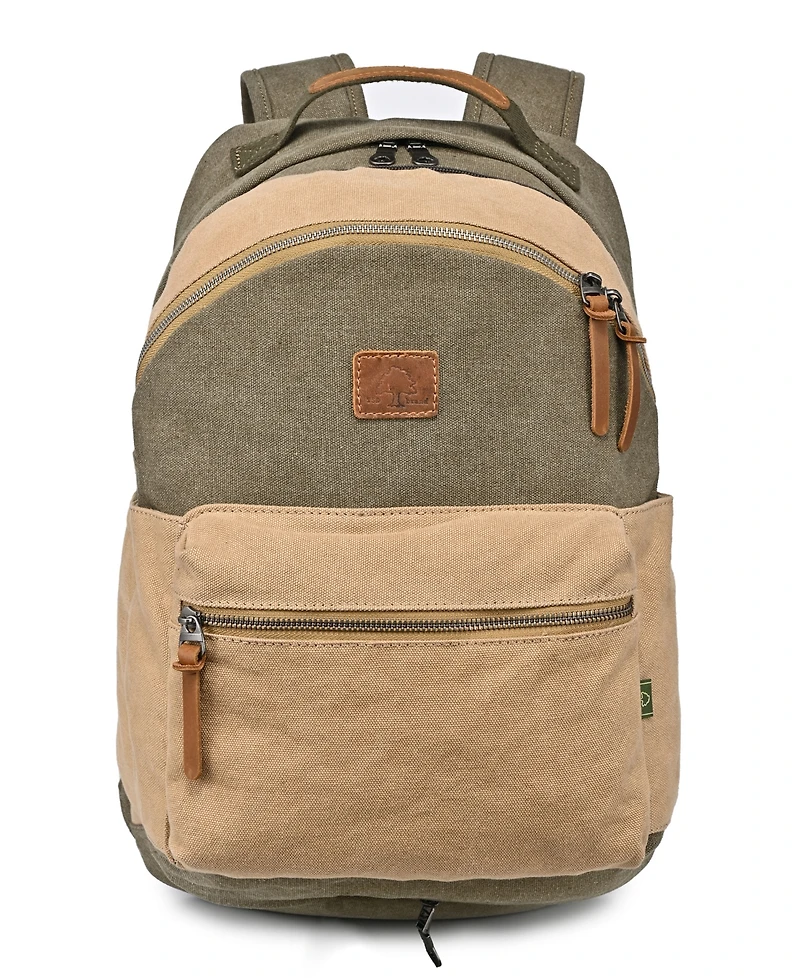 Tsd Brand Trail and Tree Double Canvas Backpack