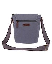Tsd Brand Spring Palm Canvas Crossbody Bag