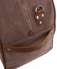 Tsd Brand Stone Creek Waxed Canvas Travel Bag