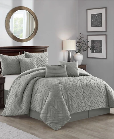 Stratford Park Frida 7-Piece Comforter Set, Queen