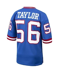 Men's Mitchell & Ness Lawrence Taylor Royal New York Giants 1986 Authentic Throwback Retired Player Jersey