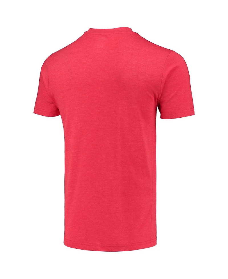 Men's Concepts Sport Navy, Red Washington Nationals Meter T-shirt and Shorts Sleep Set