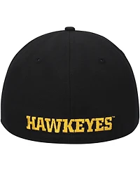 Men's New Era Black Iowa Hawkeyes Logo Basic 59FIFTY Fitted Hat