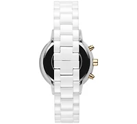 Mvmt Nova White Ceramic Bracelet Watch 38mm