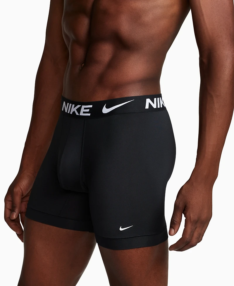 Nike Men's 3-Pack Dri-Fit Essential Micro Boxer Briefs