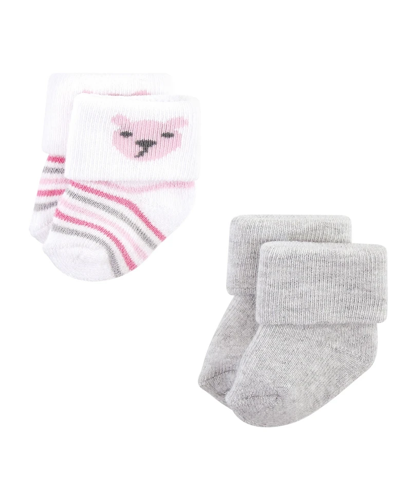 Hudson Baby Girls 8Pk Terry Socks
