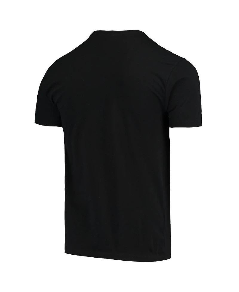 Men's Junk Food Black Las Vegas Raiders Bold Logo T-shirt