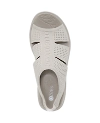 BZees Double Up Washable Wedge Slingbacks