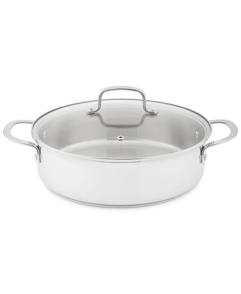 The Cellar Stainless Steel 5-Qt. Covered Everyday Pan, Exclusively at Macy's