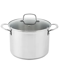 The Cellar Stainless Steel 8-Qt. Covered Stockpot, Exclusively at Macy's