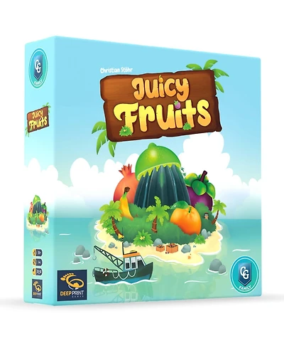 Capstone Games Juicy Fruits Strategy Family Game, 243 Pieces