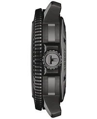 Tissot Men's Seastar 2000 Professional Powermatic 80 Automatic Two-Tone Rubber Strap Watch 46mm