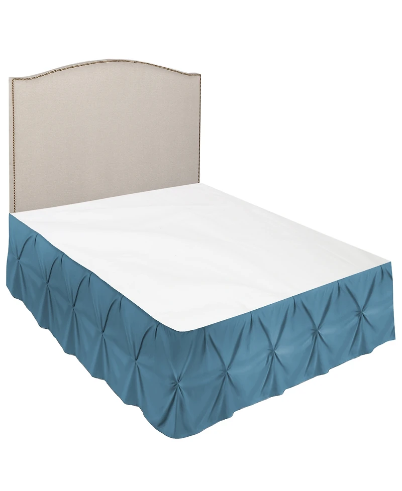 Nestl Bedding 14" Tailored Pinch Pleated Bedskirt