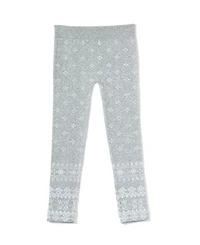 Hue Big Girls Fairisle Seamless Leggings