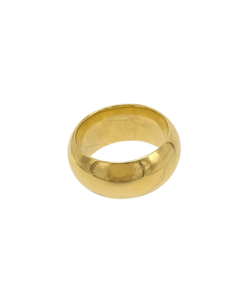 Adornia 10mm Domed Cigar Band Ring