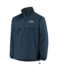 Men's Dunbrooke Navy Seattle Seahawks Triumph Fleece Full-Zip Jacket