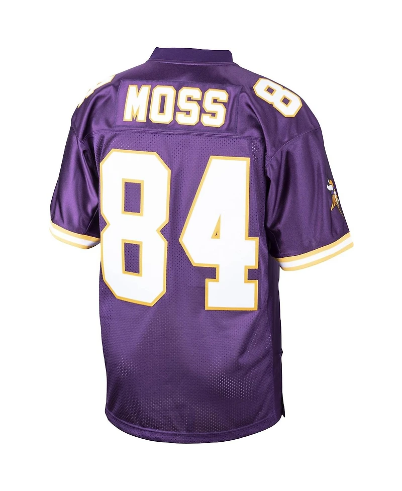 Men's Mitchell & Ness Randy Moss Minnesota Vikings Authentic Throwback Retired Player Jersey
