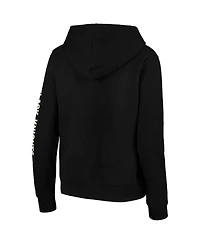 Women's Colosseum Black Army Knights Loud and Proud Pullover Hoodie
