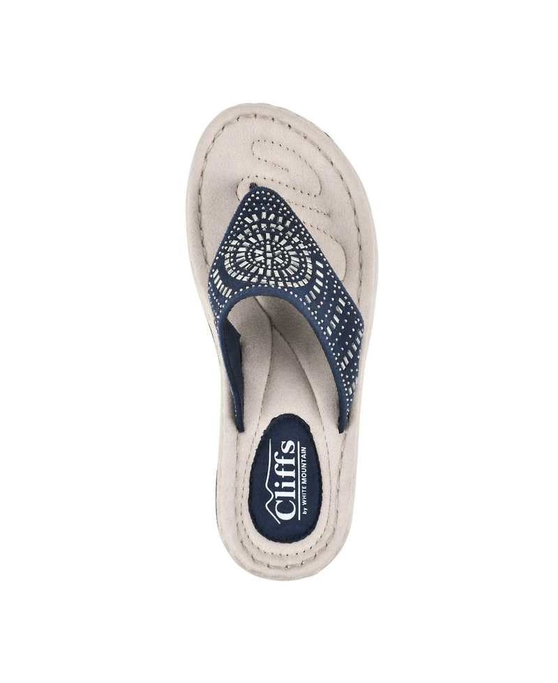 Cliffs by White Mountain Cienna Comfort Thong Sandals